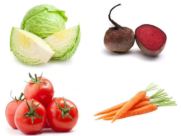 Капуста, свекла, помидоры и морковь — доступные овощи для повышения мужской потенции